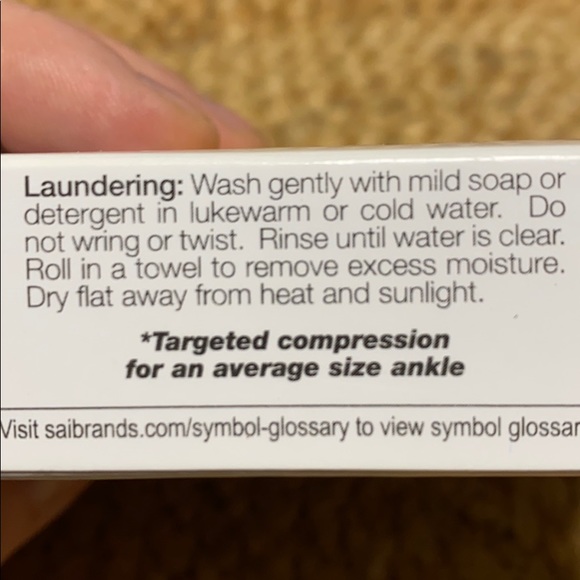 TruForm Men or Womens Compression socks Black - Picture 7 of 8